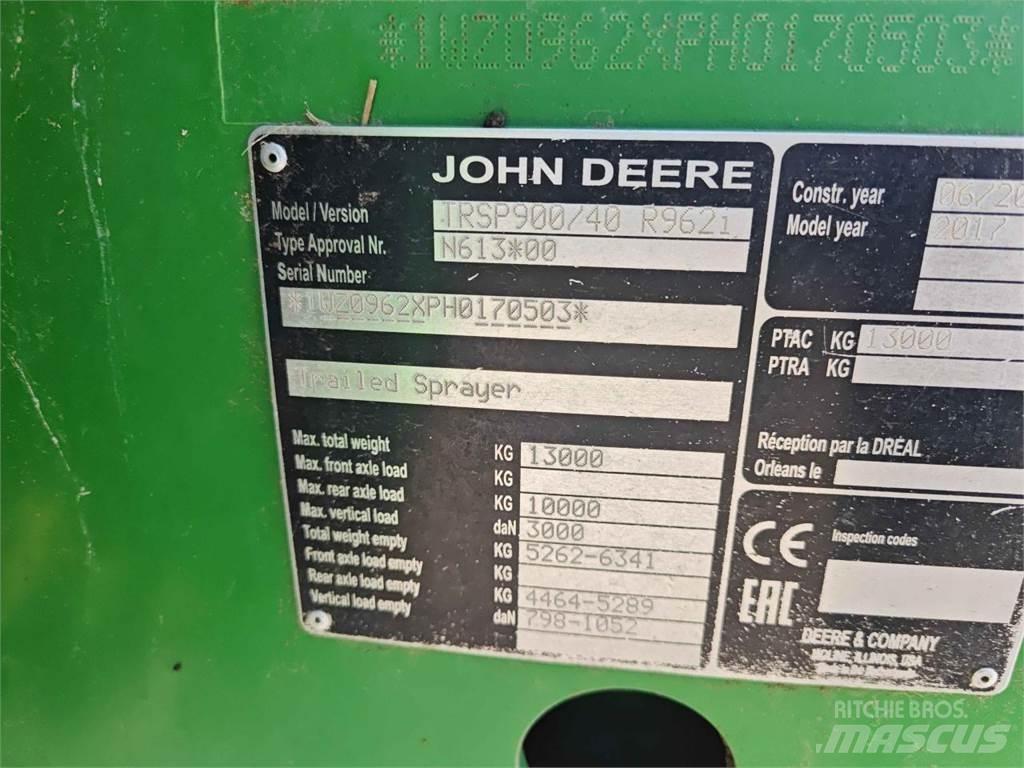 John Deere R962i Ρυμουλκούμενα ψεκαστικά