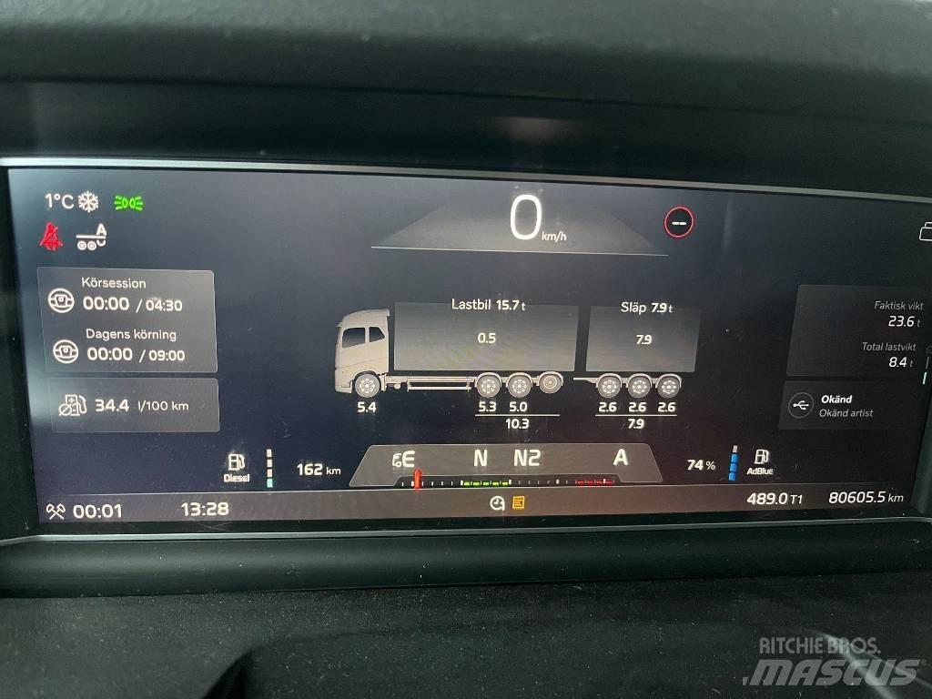 Volvo FH16 550 8x4 Φορτηγά Ανατροπή