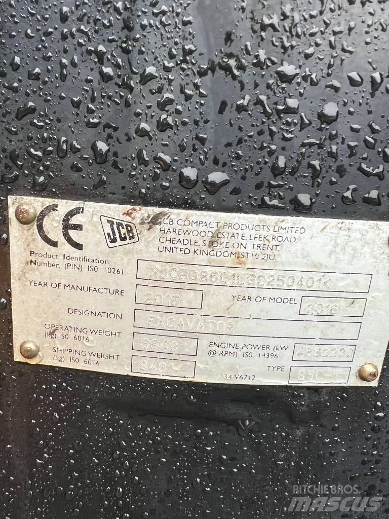 JCB 86 C-1 eco Μίνι εκσκαφείς 7t - 12t