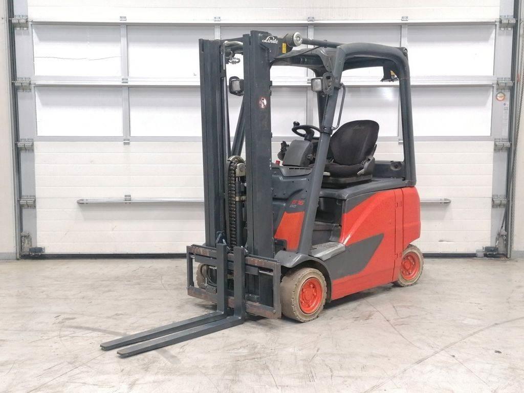 Linde E16PH-02 Ηλεκτρικά περονοφόρα ανυψωτικά κλαρκ