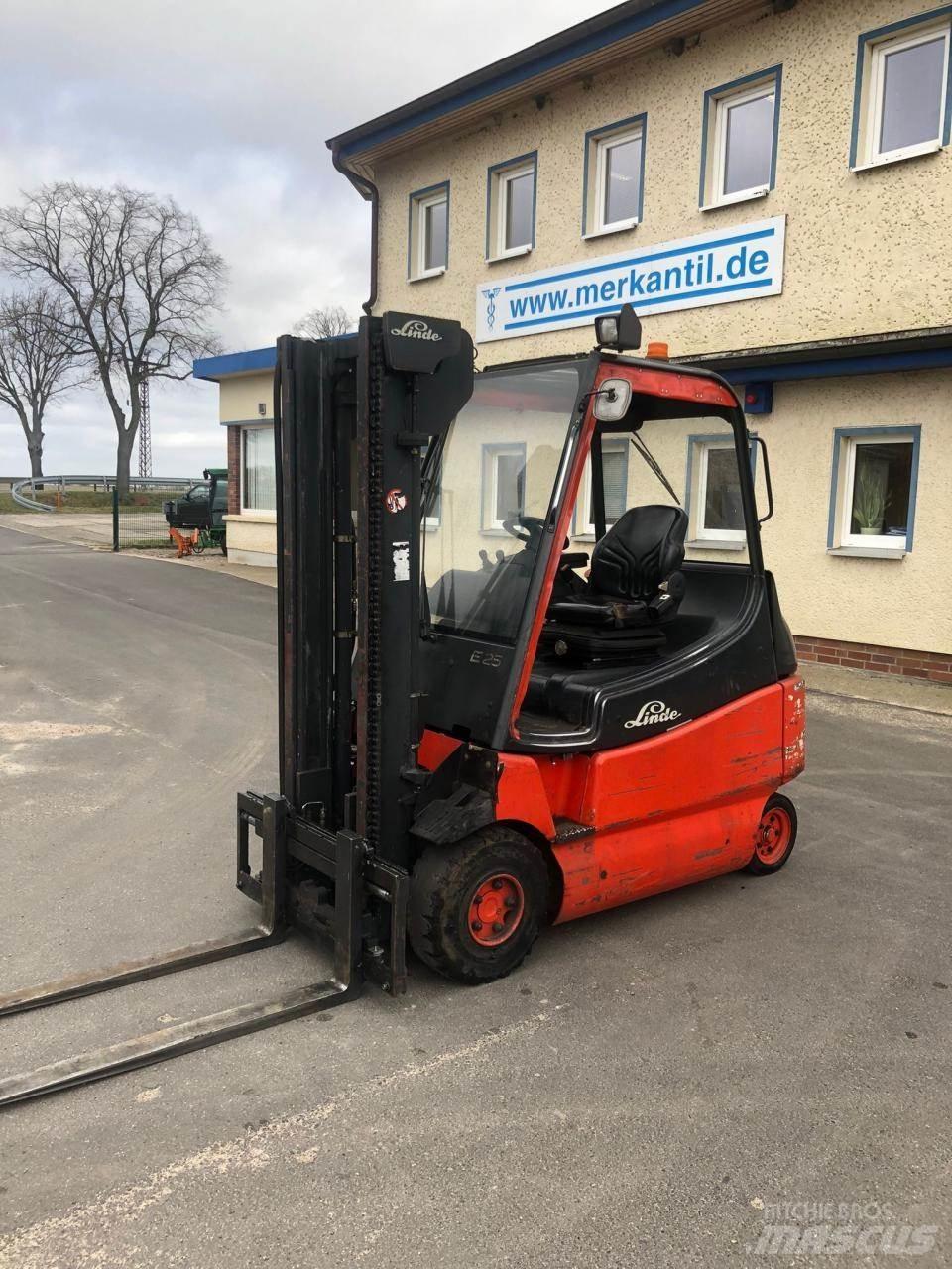 Linde E 25 Ηλεκτρικά περονοφόρα ανυψωτικά κλαρκ