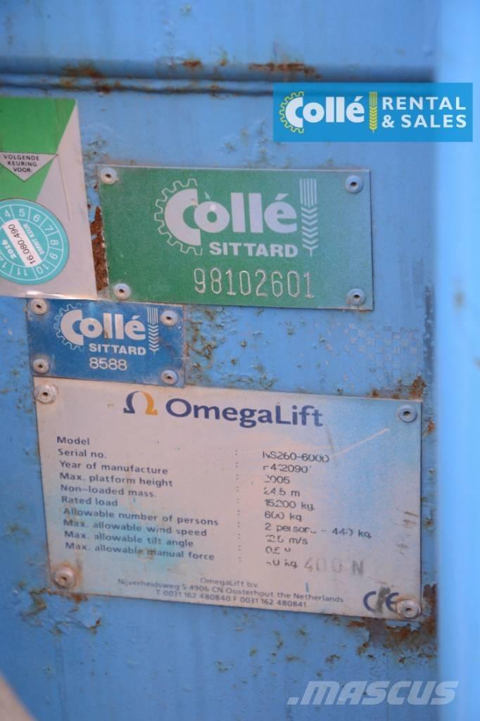 Omega NS260 | 2007 Ανυψωτήρες ψαλιδωτής άρθρωσης