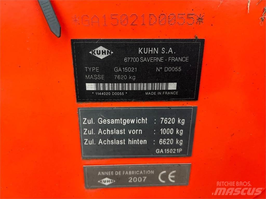 Kuhn GA 15021 Θεριστικές-χορτοκοπτικές μηχανές