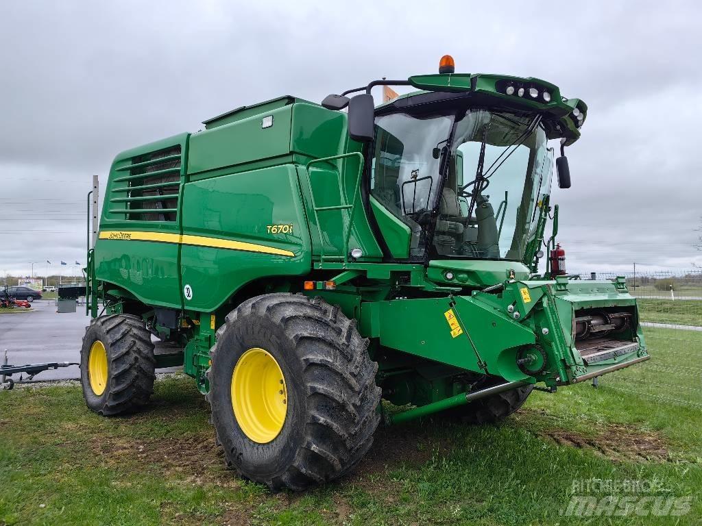 John Deere T 670 i Θεριζοαλωνιστικές μηχανές