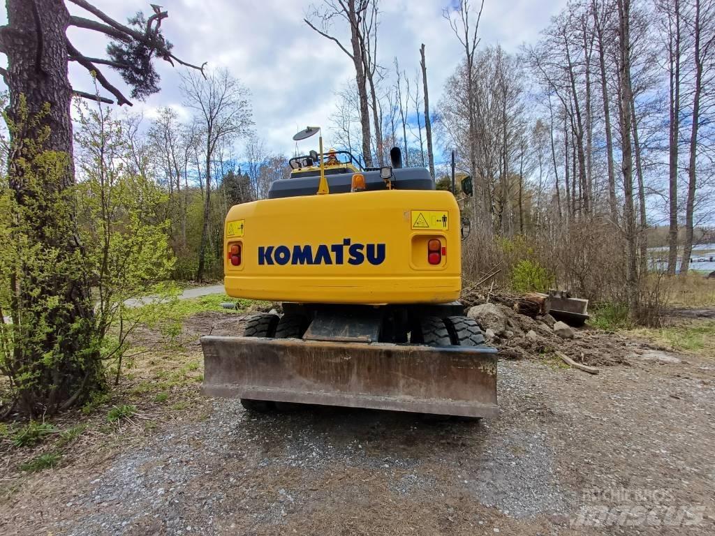 Komatsu PW 160-7E0 Εκσκαφείς με τροχούς - λάστιχα