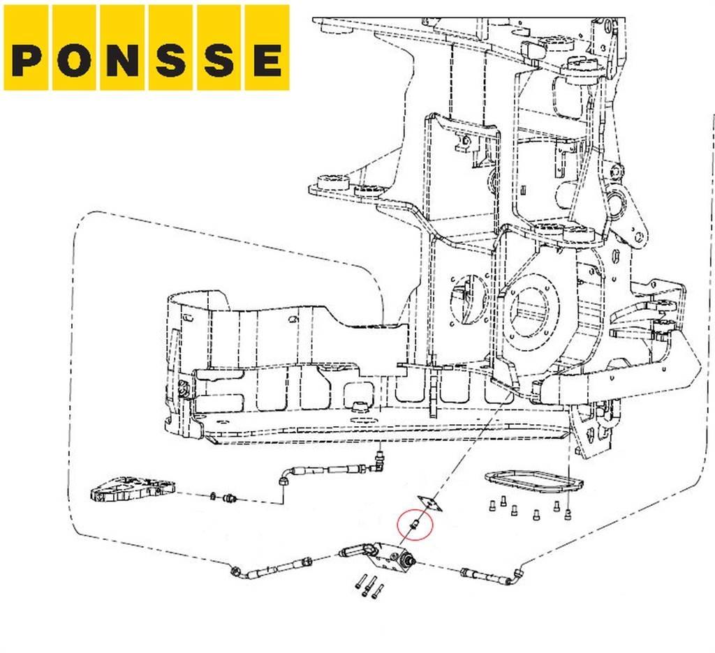 Ponsse 0057916 Υδραυλικά