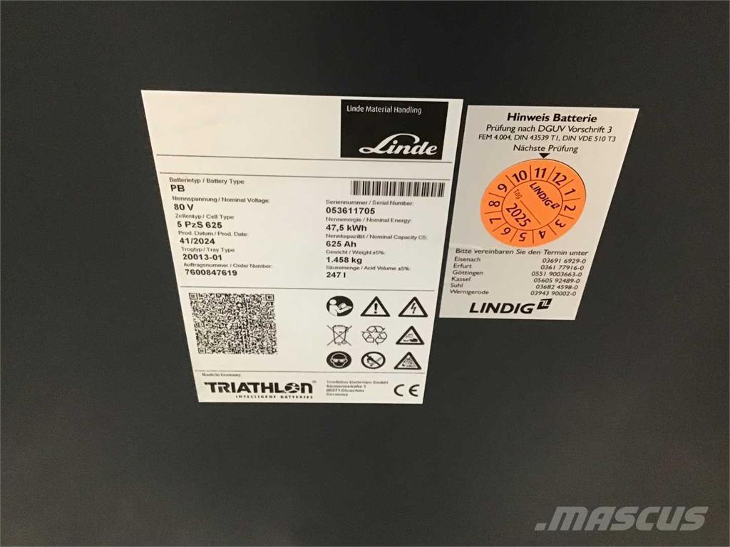 Linde E35L Ηλεκτρικά περονοφόρα ανυψωτικά κλαρκ