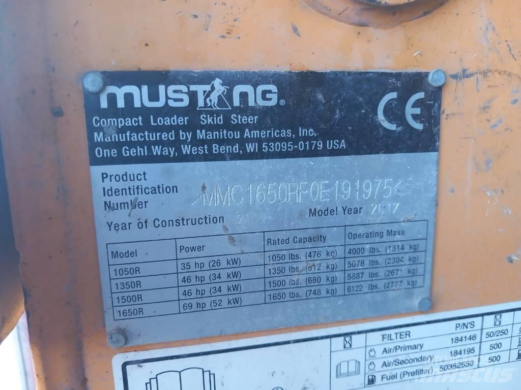 Mustang 1650 R Φορτωτάκια