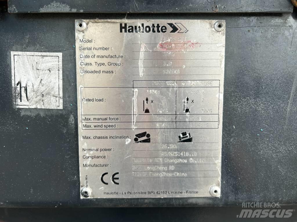 Haulotte HA16RTJ PRO Ανυψωτήρες με αρθρωτό βραχίονα
