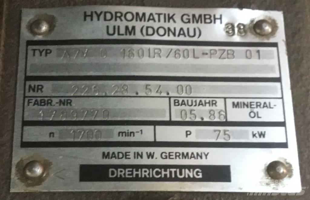 Hydromatik A7V0160LR Υδραυλικά
