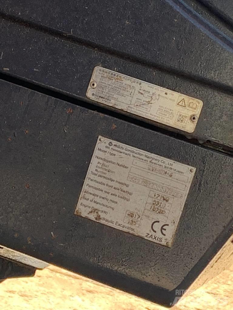 Hitachi ZX 140 W Εκσκαφείς με τροχούς - λάστιχα