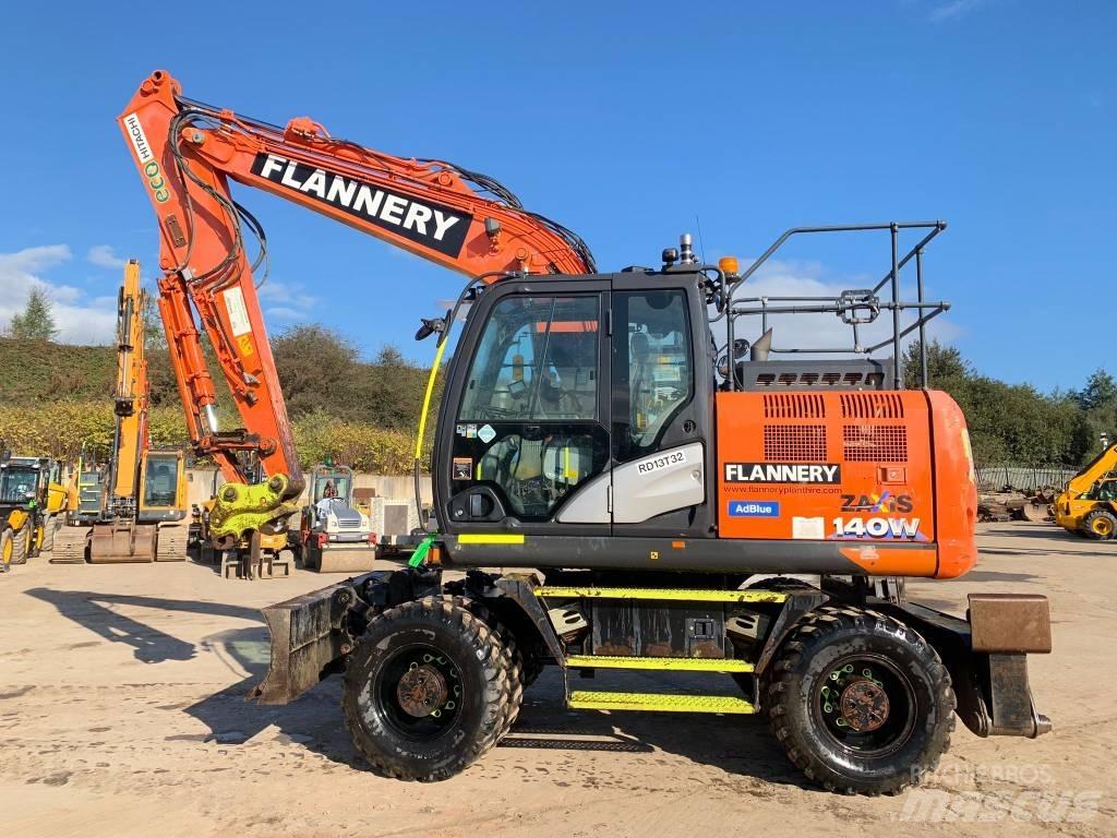 Hitachi ZX 140 W Εκσκαφείς με τροχούς - λάστιχα