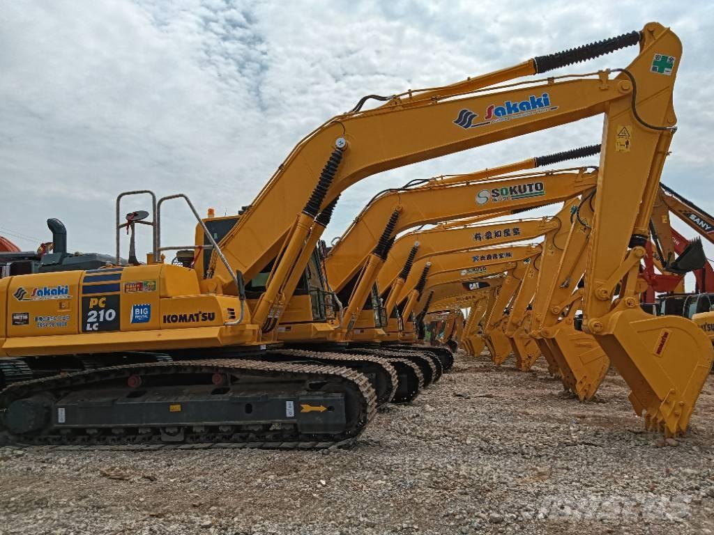 Komatsu PC 210 Εκσκαφείς με ερπύστριες