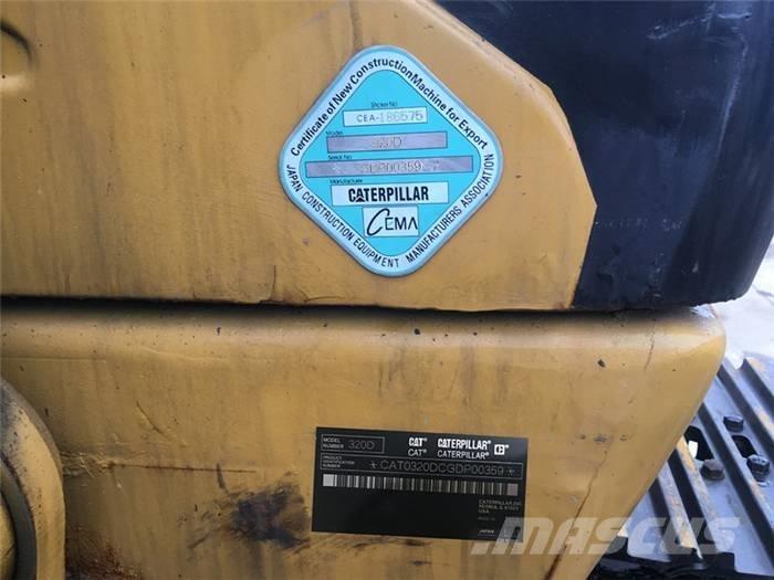 CAT 320 D Εκσκαφείς με ερπύστριες