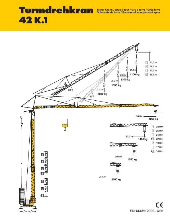 Liebherr 42 K.1 Πυργογερανοί