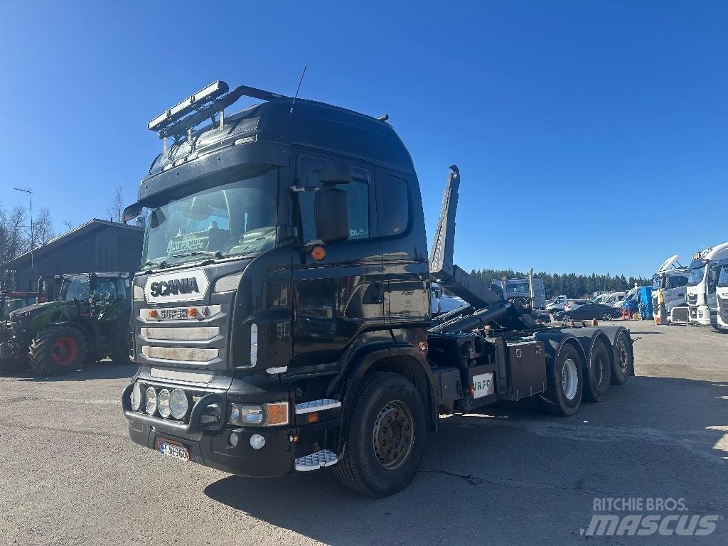 Scania R560 Φορτηγά ανατροπή με γάντζο