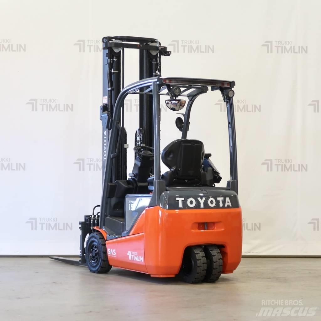 Toyota 8FBE15T Ηλεκτρικά περονοφόρα ανυψωτικά κλαρκ