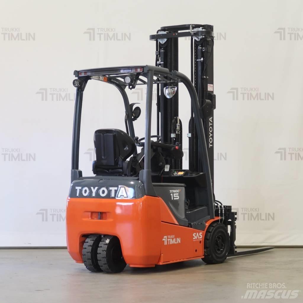 Toyota 8FBE15T Ηλεκτρικά περονοφόρα ανυψωτικά κλαρκ