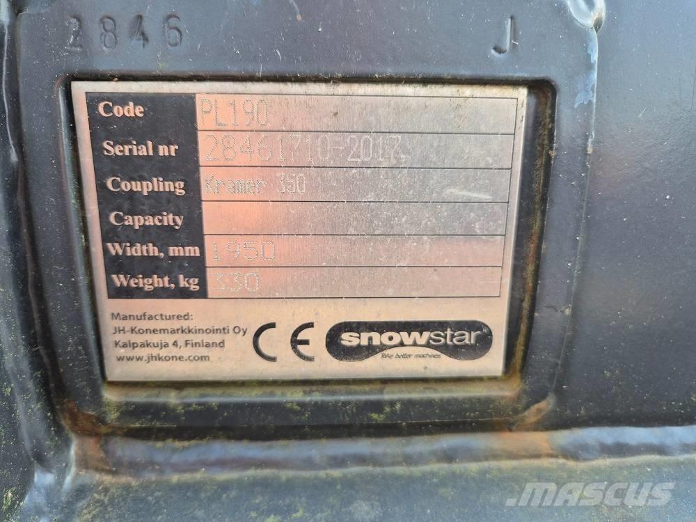 Snowstar PL190 Άροτρα