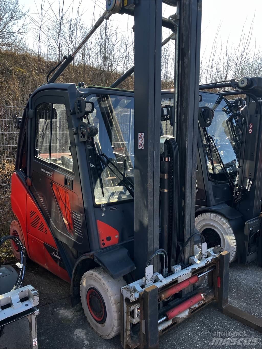 Linde H25T Περονοφόρα ανυψωτικά κλαρκ με φυσικό αέριο LPG