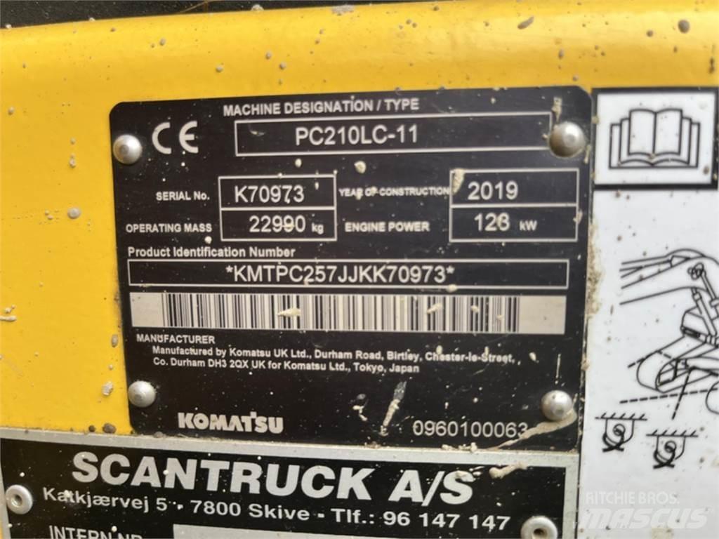 Komatsu PC210LC-11 Εκσκαφείς με ερπύστριες