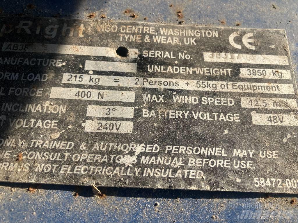 UpRight AB38N Ανυψωτήρες με αρθρωτό βραχίονα