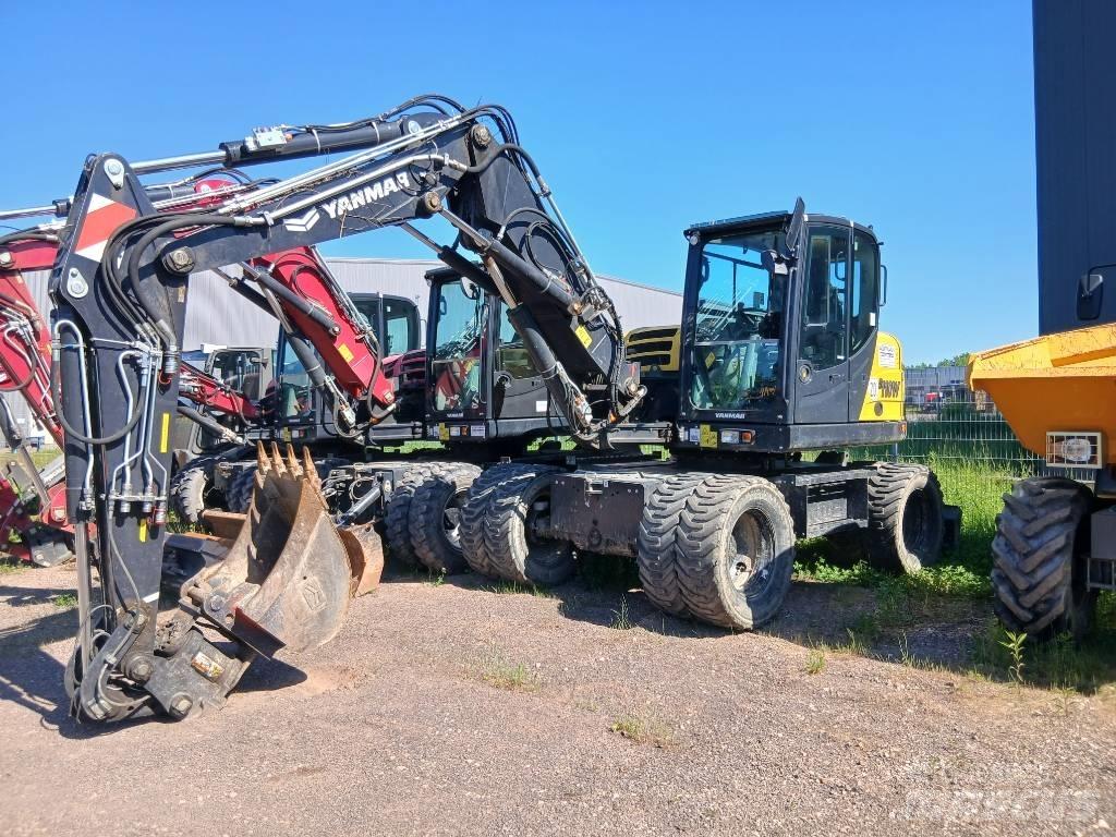 Yanmar B 110 W Εκσκαφείς με τροχούς - λάστιχα
