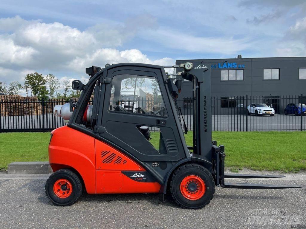 Linde H35T-02 Περονοφόρα ανυψωτικά κλαρκ με φυσικό αέριο LPG