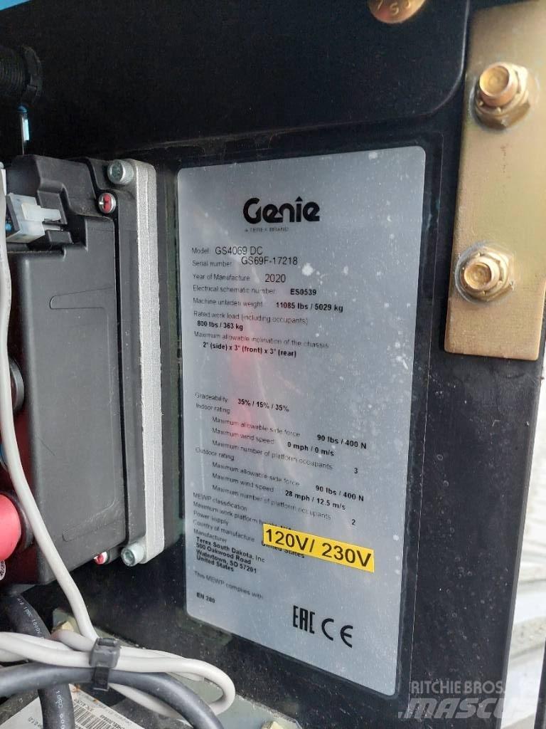 Genie GS 4069 DC Ανυψωτήρες ψαλιδωτής άρθρωσης