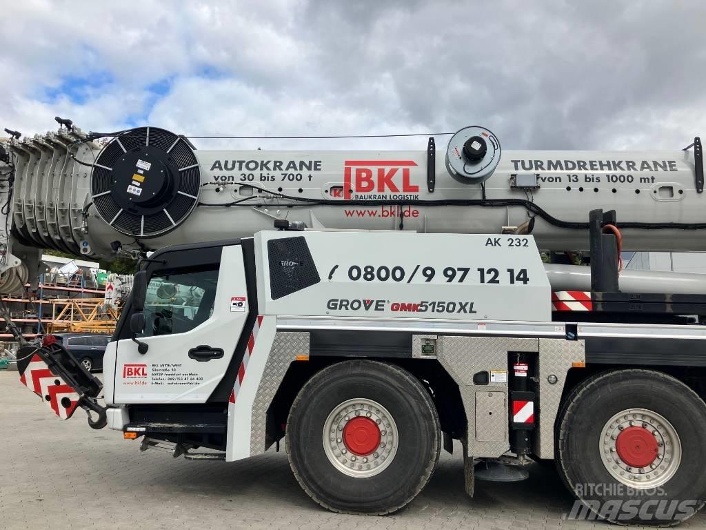 Grove GMK 5150 XL Γερανοί ανώμαλου εδάφους