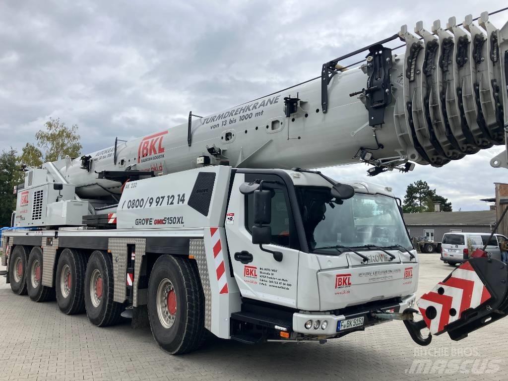 Grove GMK 5150 XL Γερανοί ανώμαλου εδάφους
