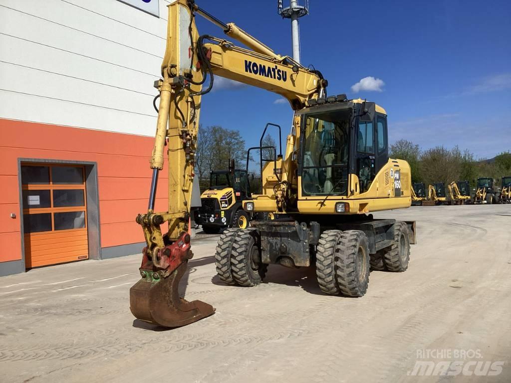Komatsu PW 160-7E0 Εκσκαφείς με τροχούς - λάστιχα