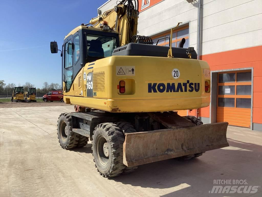 Komatsu PW 160-7E0 Εκσκαφείς με τροχούς - λάστιχα