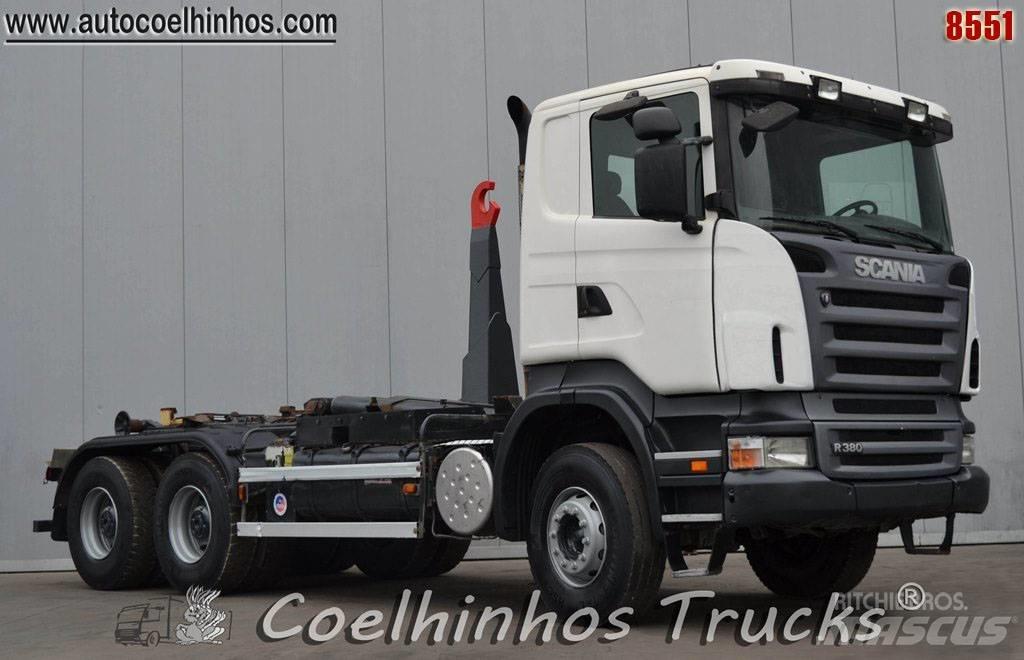 Scania R 380 Φορτηγά για εμπορευματοκιβώτια