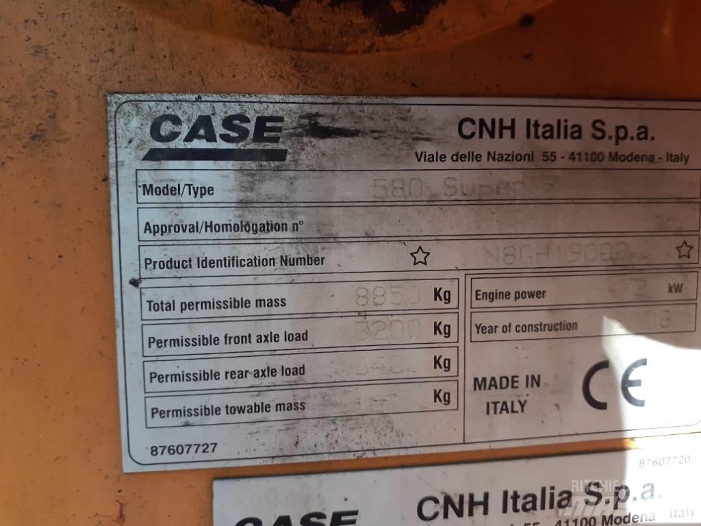 CASE 580 SUPER R Εκσκαφείς Φορτωτές τύπου JCB