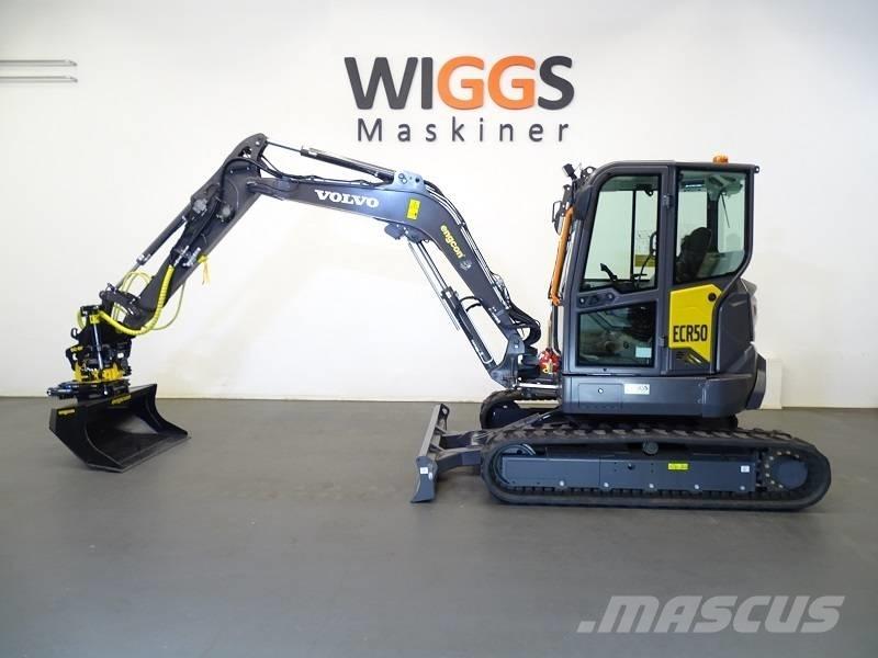 Volvo ECR50F Εκσκαφάκι (διαβολάκι) < 7t