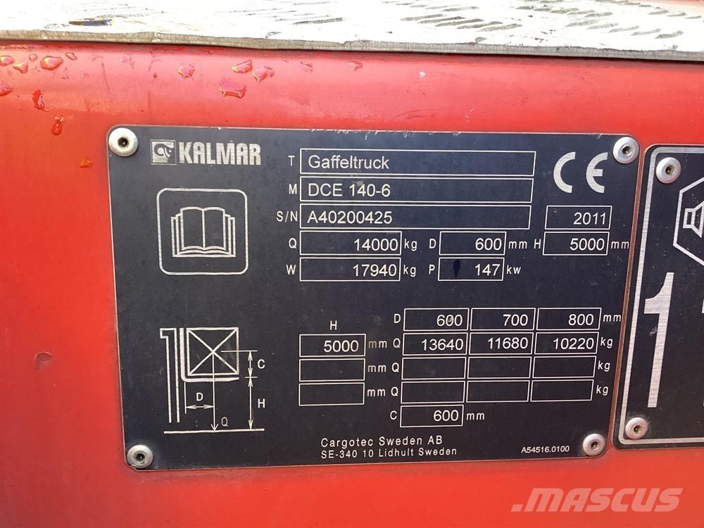 Kalmar DCE140-6 Πετρελαιοκίνητα Κλαρκ