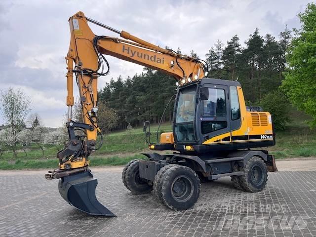 Hyundai Robex 140 W Εκσκαφείς με τροχούς - λάστιχα