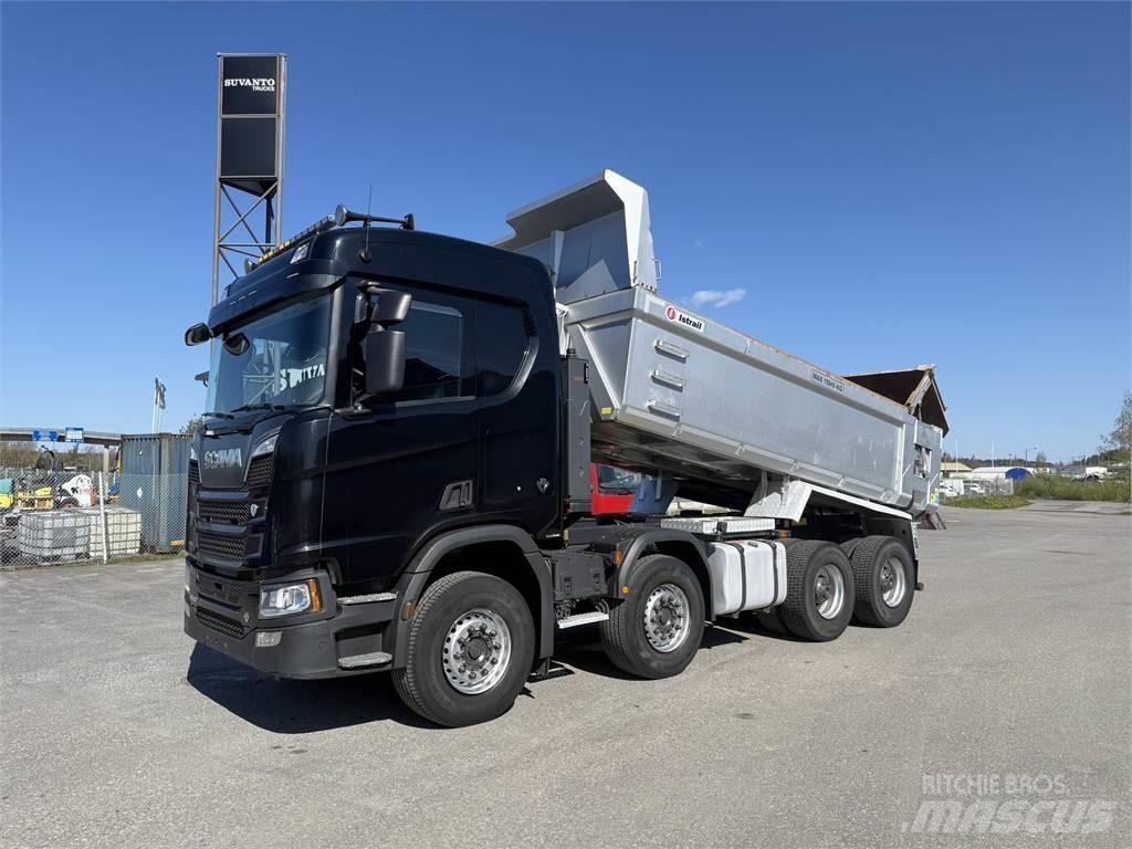 Scania R580 8X4 Φορτηγά Ανατροπή