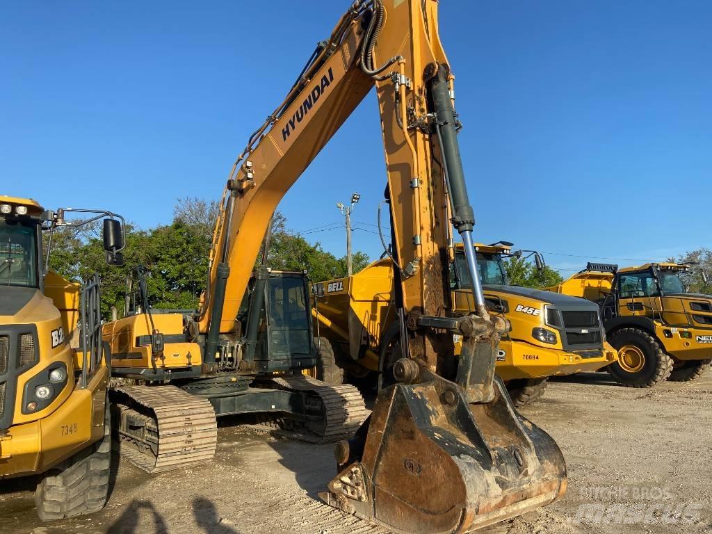 Hyundai HX330L Εκσκαφείς με ερπύστριες