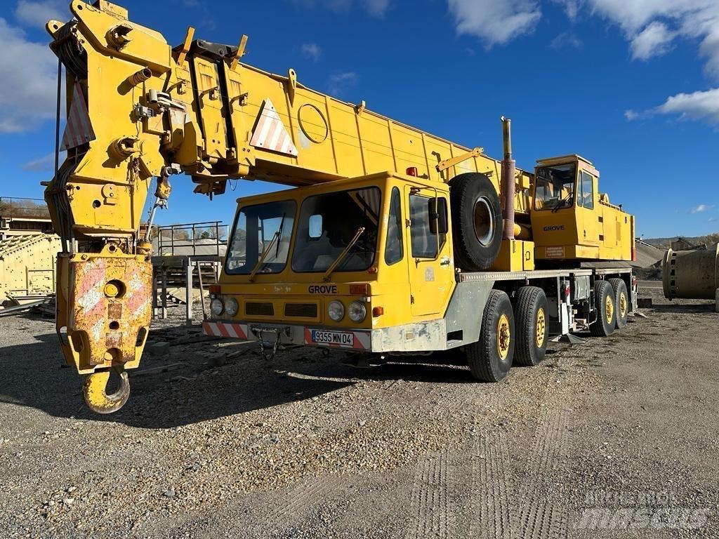 Grove TM 750 E Γερανοί με ερπύστριες