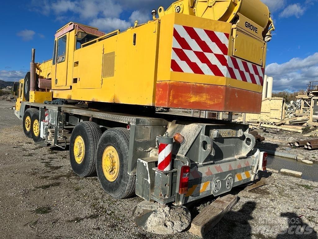 Grove TM 750 E Γερανοί με ερπύστριες