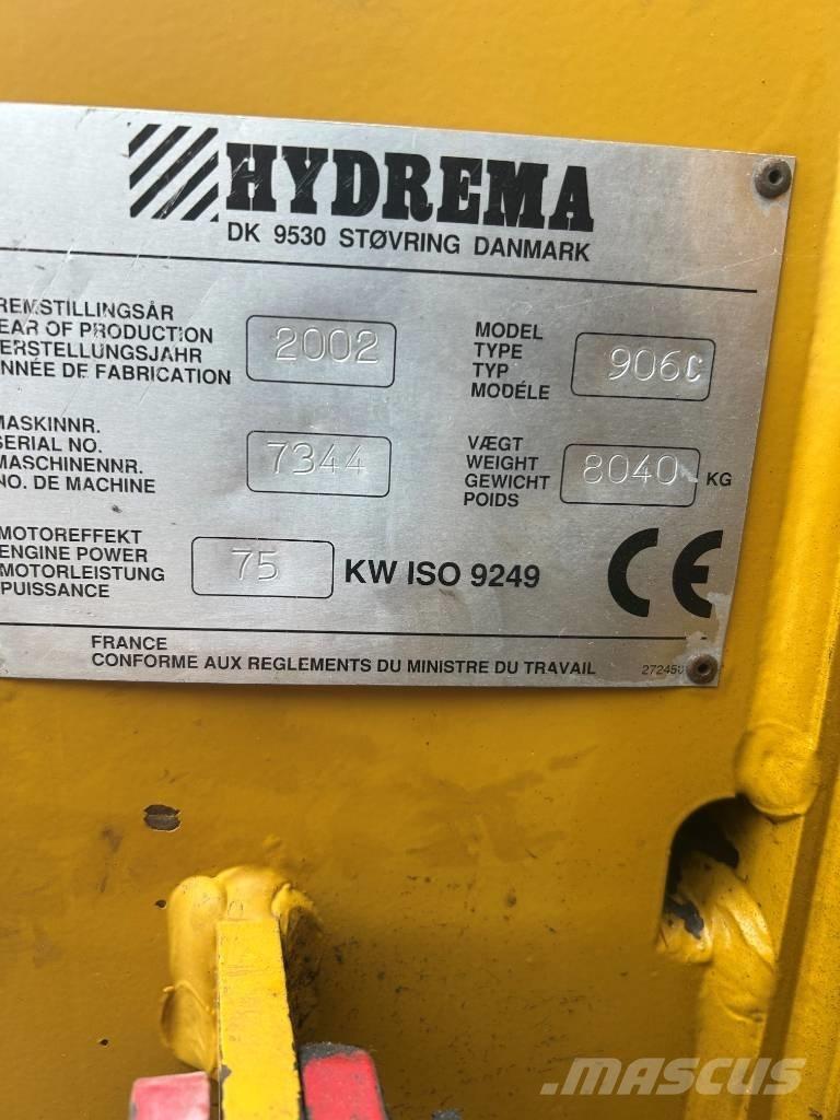 Hydrema 906C Εκσκαφείς Φορτωτές τύπου JCB