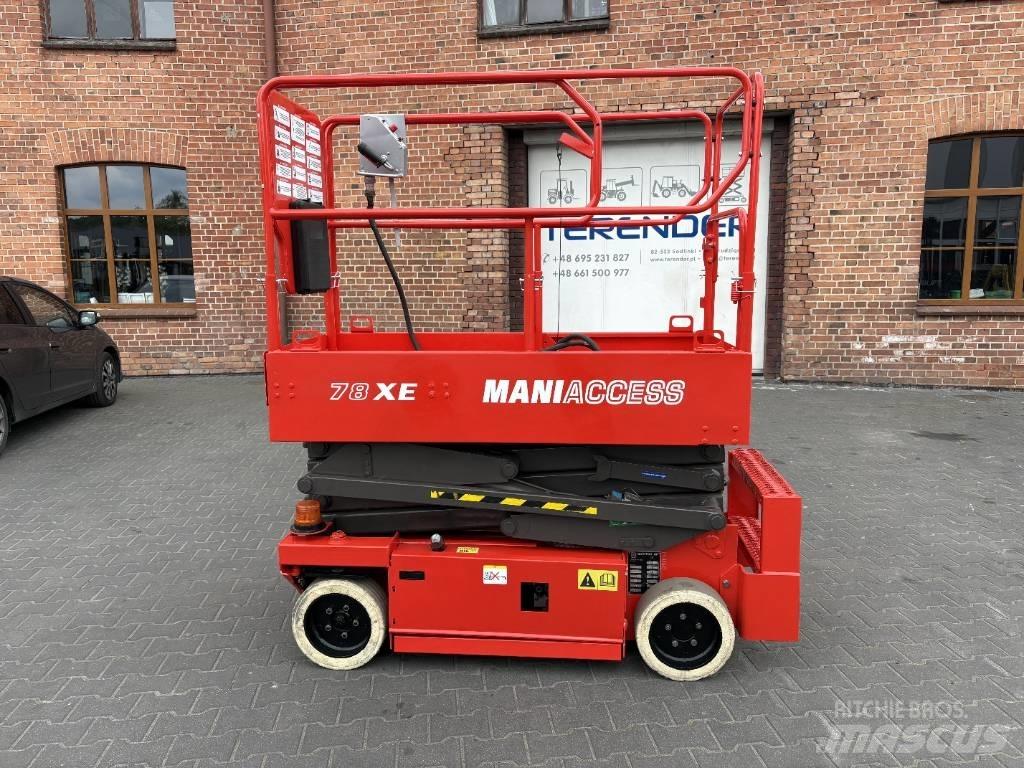 Manitou 78 XE Ανυψωτήρες ψαλιδωτής άρθρωσης