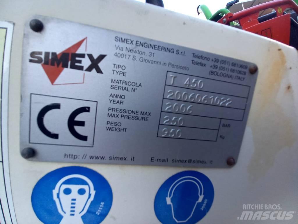 Simex T-450 Εκσκαφέας χανδάκων