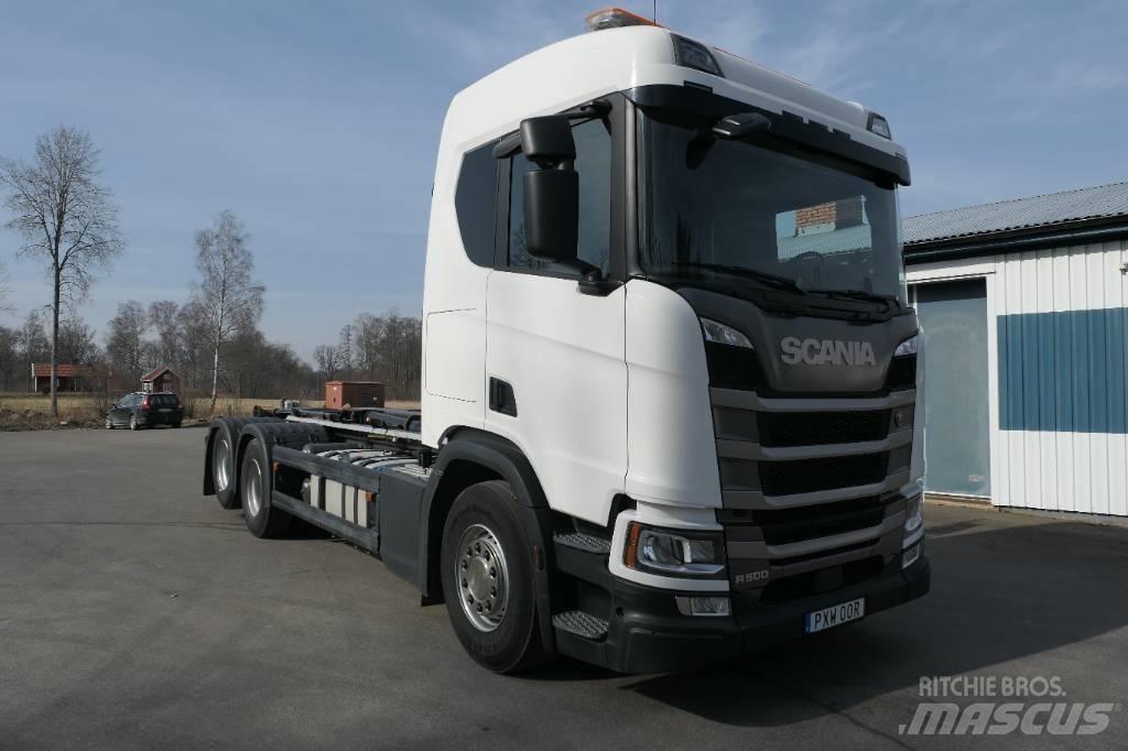 Scania R500 B6x2nb Φορτηγά ανατροπή με γάντζο