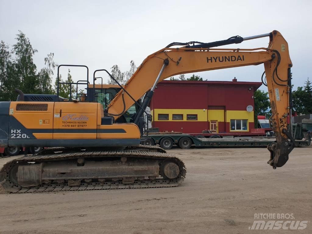 Hyundai HX 220 L Εκσκαφείς με ερπύστριες