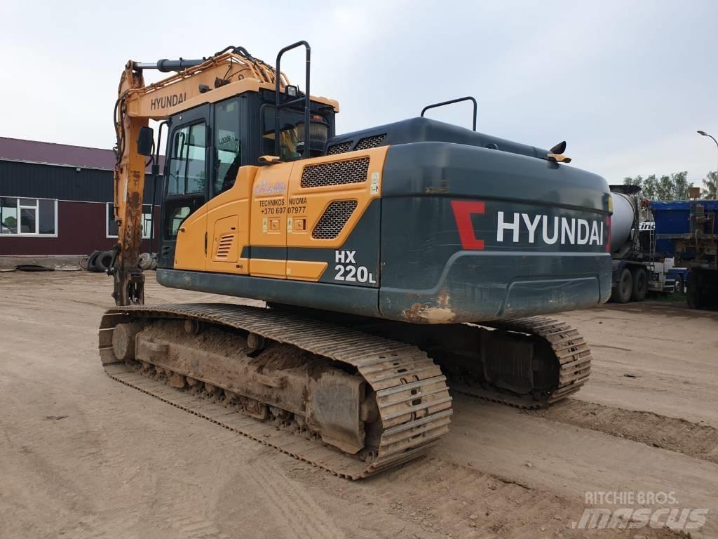Hyundai HX 220 L Εκσκαφείς με ερπύστριες