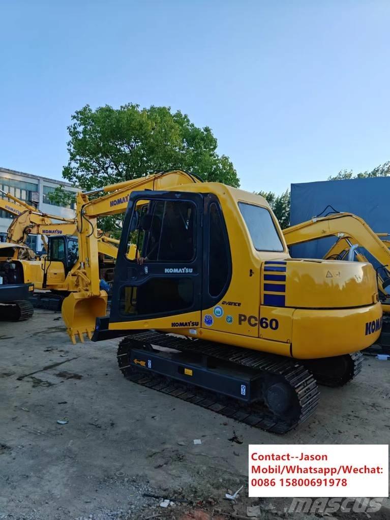 Komatsu PC 60 Εκσκαφάκι (διαβολάκι) < 7t