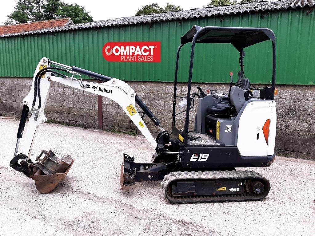 Bobcat E 19 Εκσκαφάκι (διαβολάκι) < 7t
